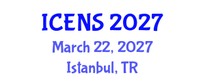 International Conference on Engineering and Natural Sciences (ICENS) March 22, 2027 - Istanbul, Turkey International Conference on Engineering and Natural Sciences (ICENS) March 22, 2027 - Istanbul, Turkey