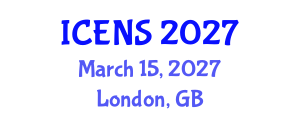 International Conference on Engineering and Natural Sciences (ICENS) March 15, 2027 - London, United Kingdom International Conference on Engineering and Natural Sciences (ICENS) March 15, 2027 - London, United Kingdom