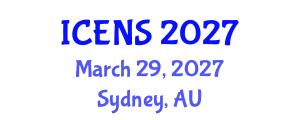 International Conference on Engineering and Natural Sciences (ICENS) March 29, 2027 - Sydney, Australia International Conference on Engineering and Natural Sciences (ICENS) March 29, 2027 - Sydney, Australia