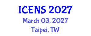 International Conference on Engineering and Natural Sciences (ICENS) March 03, 2027 - Taipei, Taiwan