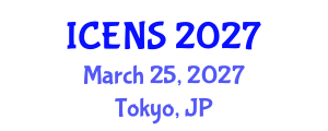 International Conference on Engineering and Natural Sciences (ICENS) March 25, 2027 - Tokyo, Japan