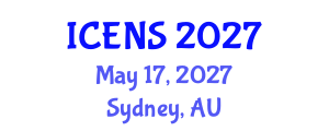 International Conference on Engineering and Natural Sciences (ICENS) May 17, 2027 - Sydney, Australia International Conference on Engineering and Natural Sciences (ICENS) May 17, 2027 - Sydney, Australia