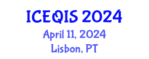 International Conference on Engineering and Quantum Information Sciences (ICEQIS) April 11, 2024 - Lisbon, Portugal