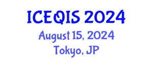 International Conference on Engineering and Quantum Information Sciences (ICEQIS) August 15, 2024 - Tokyo, Japan