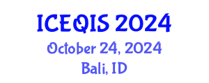 International Conference on Engineering and Quantum Information Sciences (ICEQIS) October 24, 2024 - Bali, Indonesia