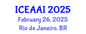 International Conference on Engineering Applications of Artificial Intelligence (ICEAAI) February 26, 2025 - Rio de Janeiro, Brazil