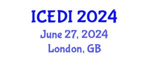 International Conference on Engineering, Design and Innovation (ICEDI) June 27, 2024 - London, United Kingdom