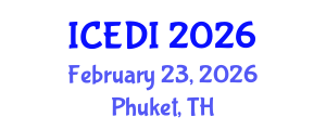 International Conference on Engineering, Design and Innovation (ICEDI) February 23, 2026 - Phuket, Thailand International Conference on Engineering, Design and Innovation (ICEDI) February 23, 2026 - Phuket, Thailand