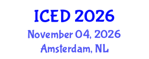 International Conference on Engineering Design (ICED) November 04, 2026 - Amsterdam, Netherlands