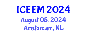 International Conference on Engineering, Economics and Management (ICEEM) August 05, 2024 - Amsterdam, Netherlands
