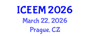 International Conference on Engineering, Economics and Management (ICEEM) March 22, 2026 - Prague, Czechia