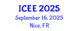 International Conference on Engineering Education (ICEE) September 16, 2025 - Nice, France