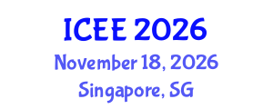 International Conference on Engineering Education (ICEE) November 18, 2026 - Singapore, Singapore