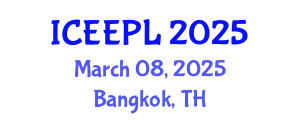 International Conference on Engineering Education, Practice and Leadership (ICEEPL) March 08, 2025 - Bangkok, Thailand