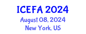 International Conference on Engineering Failure Analysis (ICEFA) August 09, 2024 - New York, United States