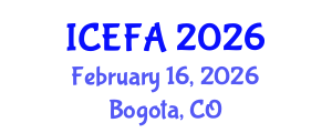 International Conference on Engineering Failure Analysis (ICEFA) February 16, 2026 - Bogota, Colombia International Conference on Engineering Failure Analysis (ICEFA) February 16, 2026 - Bogota, Colombia
