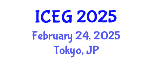 International Conference on Engineering Geology (ICEG) February 24, 2025 - Tokyo, Japan