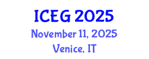 International Conference on Engineering Geophysics (ICEG) November 11, 2025 - Venice, Italy