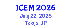 International Conference on Engineering Management (ICEM) July 22, 2026 - Tokyo, Japan