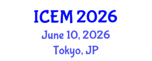 International Conference on Engineering Management (ICEM) June 10, 2026 - Tokyo, Japan