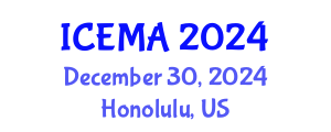 International Conference on Engineering Materials and Applications (ICEMA) December 30, 2024 - Honolulu, United States
