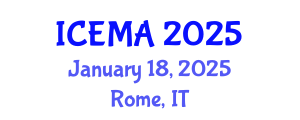 International Conference on Engineering Materials and Applications (ICEMA) January 18, 2025 - Rome, Italy