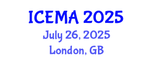 International Conference on Engineering Materials and Applications (ICEMA) July 26, 2025 - London, United Kingdom