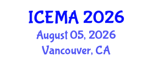 International Conference on Engineering Materials and Applications (ICEMA) August 05, 2026 - Vancouver, Canada