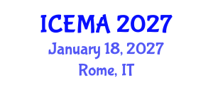 International Conference on Engineering Materials and Applications (ICEMA) January 18, 2027 - Rome, Italy