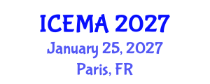 International Conference on Engineering Mathematics and Applications (ICEMA) January 25, 2027 - Paris, France