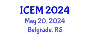 International Conference on Engineering Mechanics (ICEM) May 20, 2024 - Belgrade, Serbia