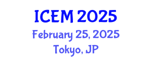 International Conference on Engineering Mechanics (ICEM) February 25, 2025 - Tokyo, Japan