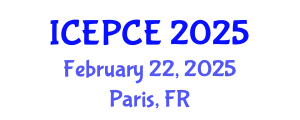 International Conference on Engineering Psychology and Cognitive Ergonomics (ICEPCE) February 22, 2025 - Paris, France