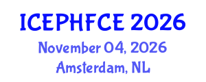 International Conference on Engineering Psychology, Human Factors and Cognitive Ergonomics (ICEPHFCE) November 04, 2026 - Amsterdam, Netherlands