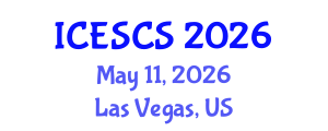 International Conference on Engineering Supply Chain Systems (ICESCS) May 11, 2026 - Las Vegas, United States