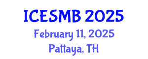 International Conference on Engineering Systems in Medicine and Biology (ICESMB) February 11, 2025 - Pattaya, Thailand