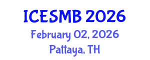 International Conference on Engineering Systems in Medicine and Biology (ICESMB) February 02, 2026 - Pattaya, Thailand International Conference on Engineering Systems in Medicine and Biology (ICESMB) February 02, 2026 - Pattaya, Thailand