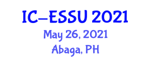 International Conference On Engineering,Social -Sciences,And Humanities (IC-ESSU) May 26, 2021 - Abaga, Philippines