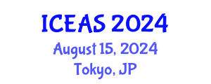 International Conference on English and American Studies (ICEAS) August 15, 2024 - Tokyo, Japan