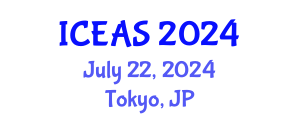 International Conference on English and American Studies (ICEAS) July 22, 2024 - Tokyo, Japan