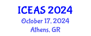 International Conference on English and American Studies (ICEAS) October 17, 2024 - Athens, Greece
