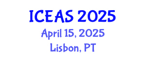 International Conference on English and American Studies (ICEAS) April 15, 2025 - Lisbon, Portugal