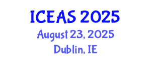 International Conference on English and American Studies (ICEAS) August 23, 2025 - Dublin, Ireland