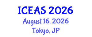 International Conference on English and American Studies (ICEAS) August 16, 2026 - Tokyo, Japan