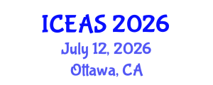 International Conference on English and American Studies (ICEAS) July 12, 2026 - Ottawa, Canada