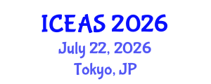 International Conference on English and American Studies (ICEAS) July 22, 2026 - Tokyo, Japan