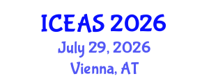 International Conference on English and American Studies (ICEAS) July 29, 2026 - Vienna, Austria