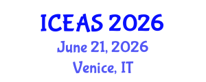 International Conference on English and American Studies (ICEAS) June 21, 2026 - Venice, Italy