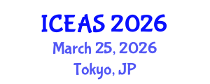 International Conference on English and American Studies (ICEAS) March 25, 2026 - Tokyo, Japan