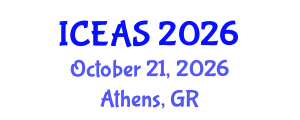 International Conference on English and American Studies (ICEAS) October 21, 2026 - Athens, Greece